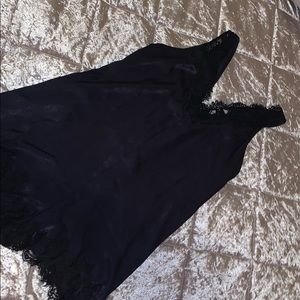 satin and lace romper